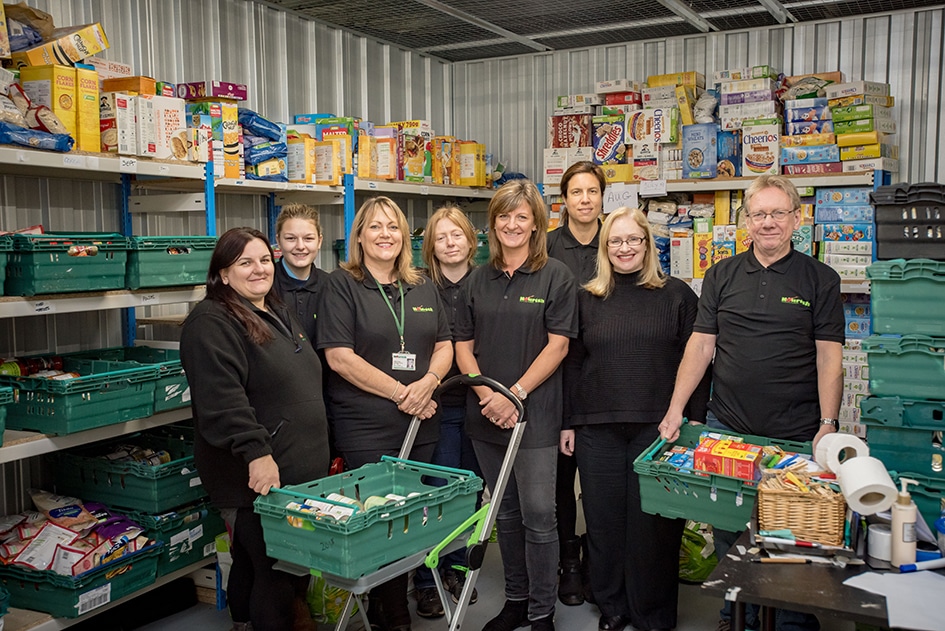 Food bank is prepared for the worst